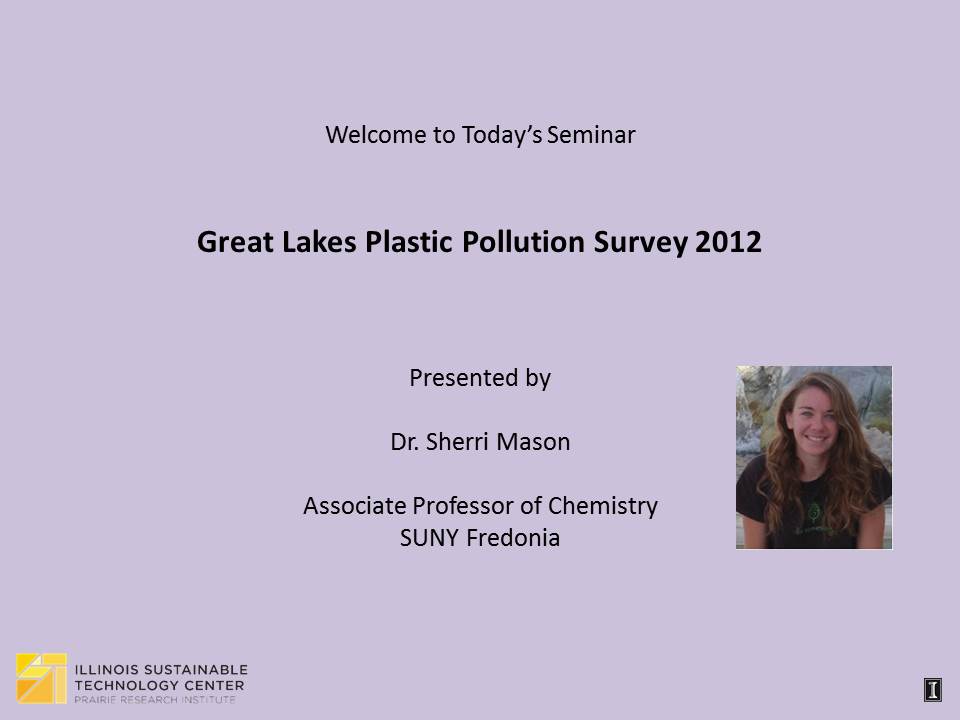 Title Slide: Great Lakes Plastic Pollution
