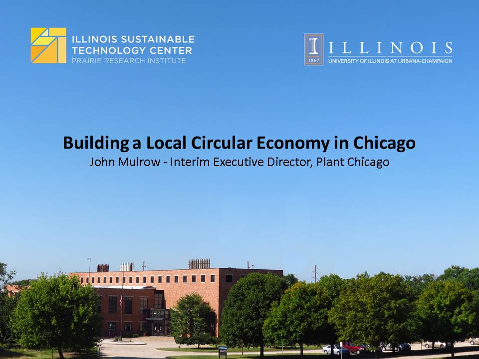 Title Slide: Building a Local Circular Economy in Chicago